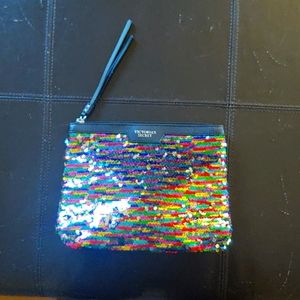 Victoria Secrets Sequin Make-up Bag